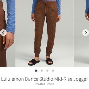 Lululemon Dance Studio Mid-Rise Jogger
Roasted Brown 14